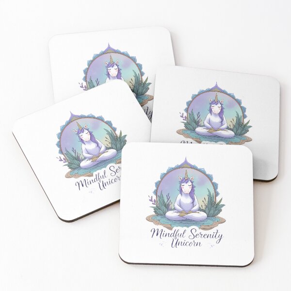Item preview, Mindful Serenity Unicorn: Zen Garden Meditation designed and sold by zoughlal.