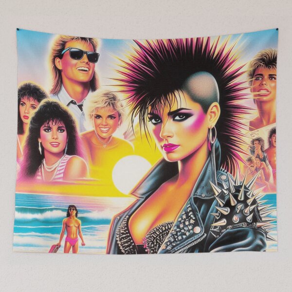 Item preview, 80s Punk Girl designed and sold by PulpVintage.
