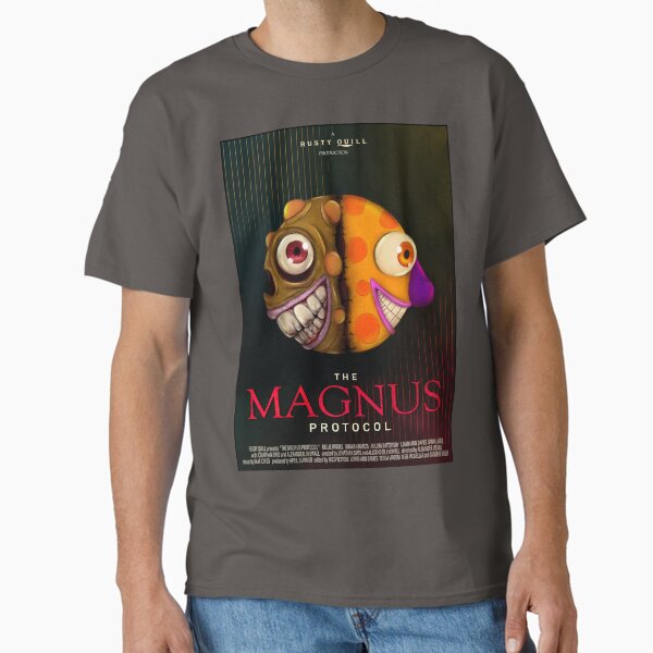 Vista previa del artículo con la obra «Póster del álbum The Magnus Protocol - Mr Bonzo», diseñado y vendido por RustyQuill.
