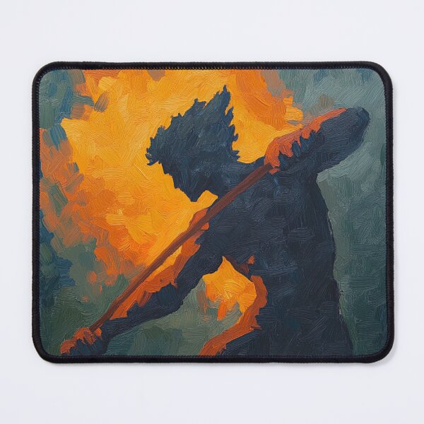 Item preview, Achilles | Post-impressionist painting style designed and sold by ComicsFactory.