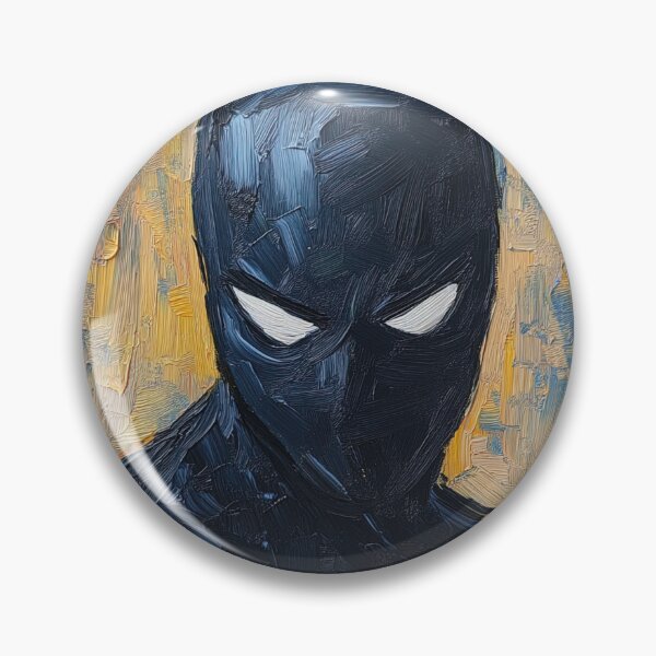 Item preview, Action masked hero | Post-impressionist painting style designed and sold by ComicsFactory.