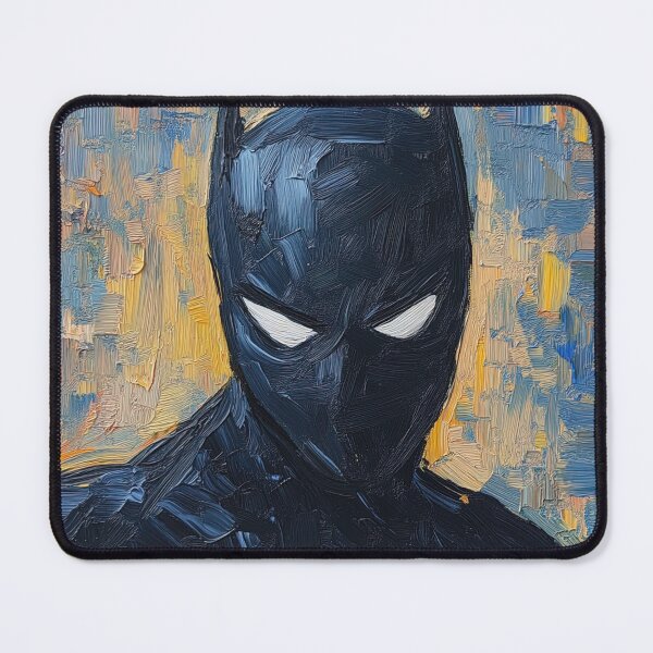 Item preview, Action masked hero | Post-impressionist painting style designed and sold by ComicsFactory.