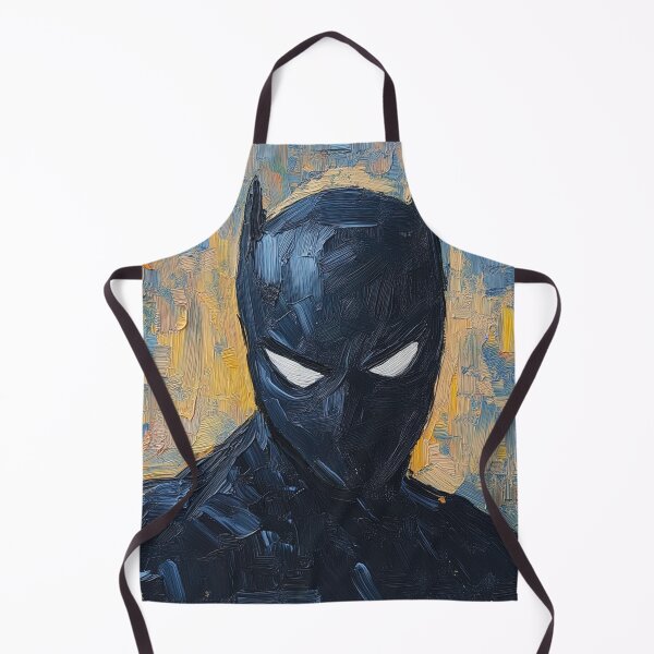 Item preview, Action masked hero | Post-impressionist painting style designed and sold by ComicsFactory.
