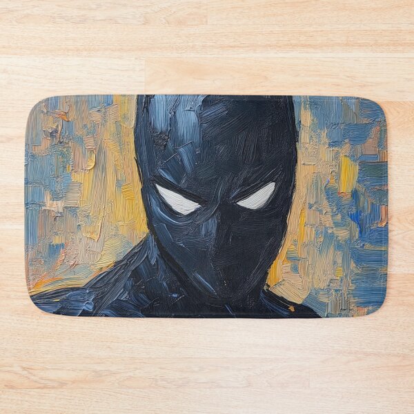 Item preview, Action masked hero | Post-impressionist painting style designed and sold by ComicsFactory.