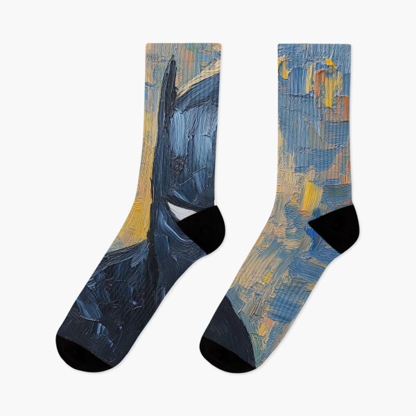 Item preview, Action masked hero | Post-impressionist painting style designed and sold by ComicsFactory.
