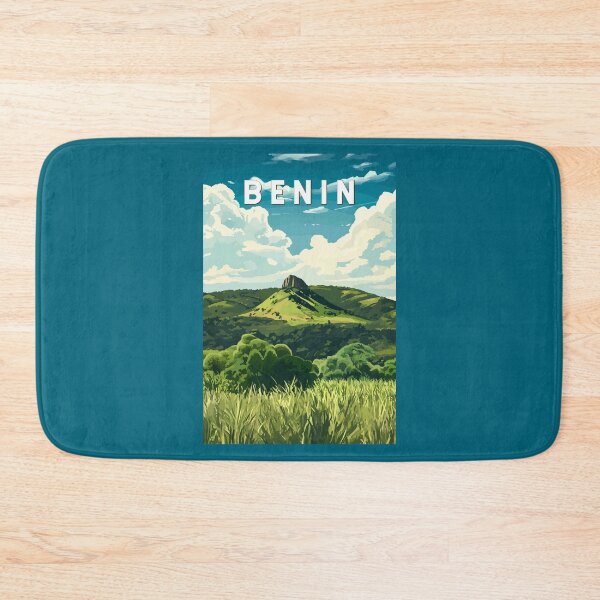 Item preview, Benin Illustration Travel Art Vintage designed and sold by KrisSidDesigns.