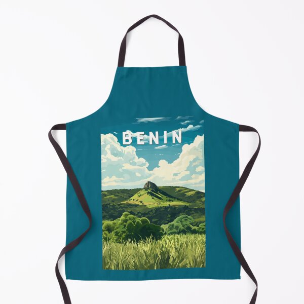 Item preview, Benin Illustration Travel Art Vintage designed and sold by KrisSidDesigns.
