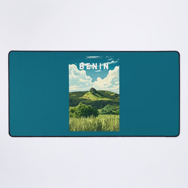 Item preview, Benin Illustration Travel Art Vintage designed and sold by KrisSidDesigns.