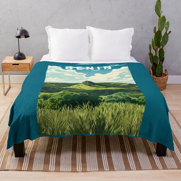 Item preview, Benin Illustration Travel Art Vintage designed and sold by KrisSidDesigns.