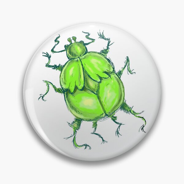 Item preview, Green silly Beetle designed and sold by Ayane-Tsuyoi.