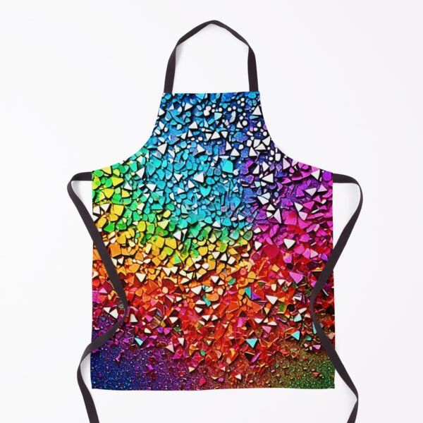 Item preview, Rainbow Fragment Mosaic designed and sold by Health And Fitness Posts e-Store.