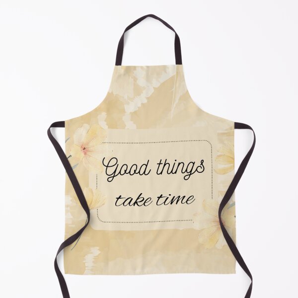 Item preview, Good things take time - Inspirational quote designed and sold by Naquo.