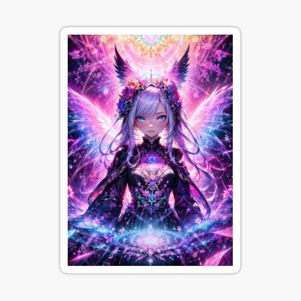 Aperçu de l'œuvre Portrait d'une fille animée magique créée et vendue par TheArtistOf2022.