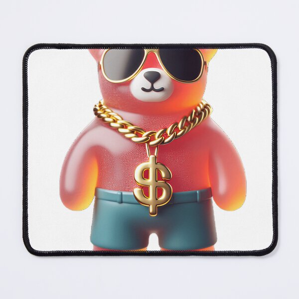 Item preview, Millionaire Gummy Bear - Fun and Luxurious Style designed and sold by VaryVibe.