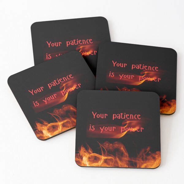 Item preview, Your patience is your power - Motivational quote designed and sold by Naquo.
