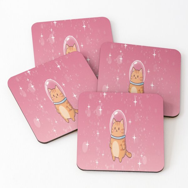 Item preview, Astro Pink Cat designed and sold by Creativnani.
