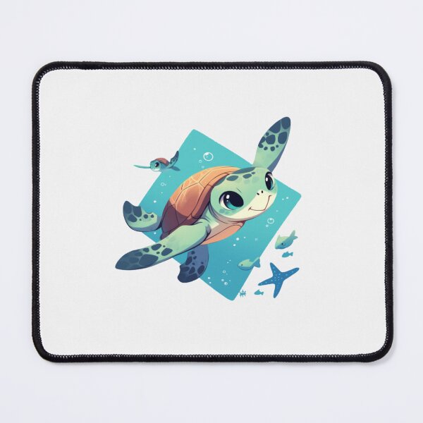 Item preview, Cute happy friend sea turtle designed and sold by PatternFly.