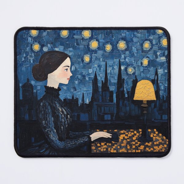 Item preview, Ada Lovelace | Post-impressionist painting style designed and sold by ComicsFactory.