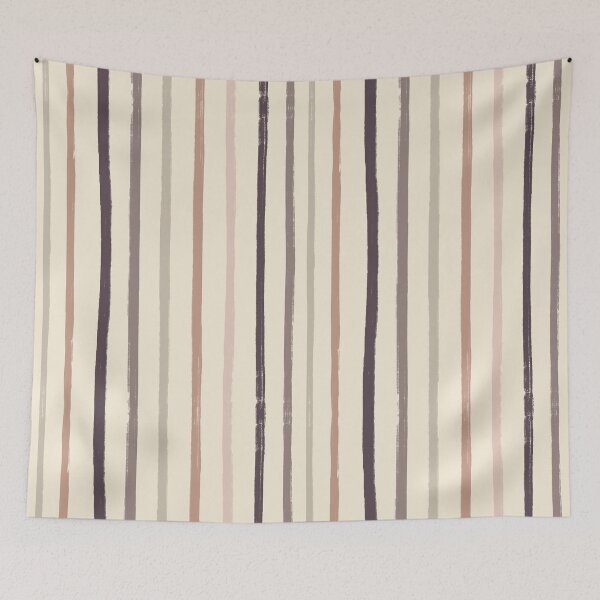 Item preview, Neutral Brush Stroke Stripes Pattern designed and sold by OneThreeSix.