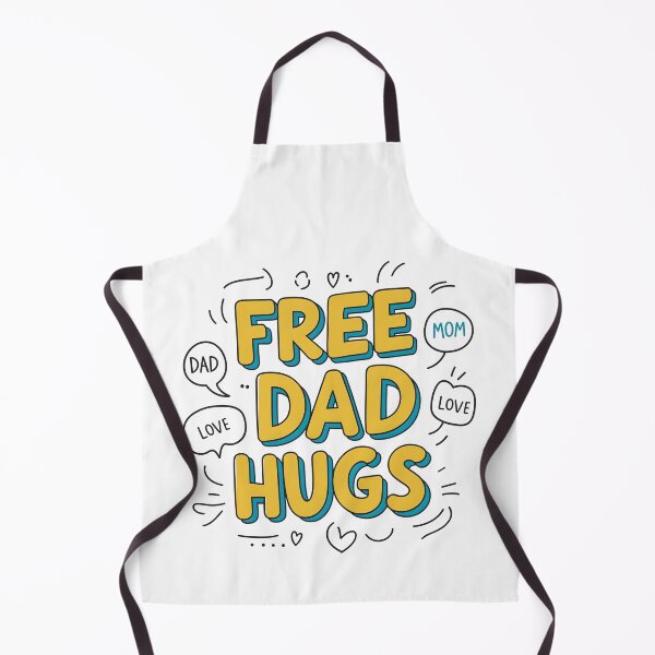 Item preview, A unique design funny quotes with graphic elements, typography, and a cute phrase about hugging dad, for communicating with your father or expressing one's personality designed and sold by postprocess.