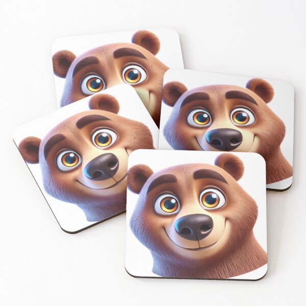 Item preview, Adorable Grizzly Bear designed and sold by Sillytoe.