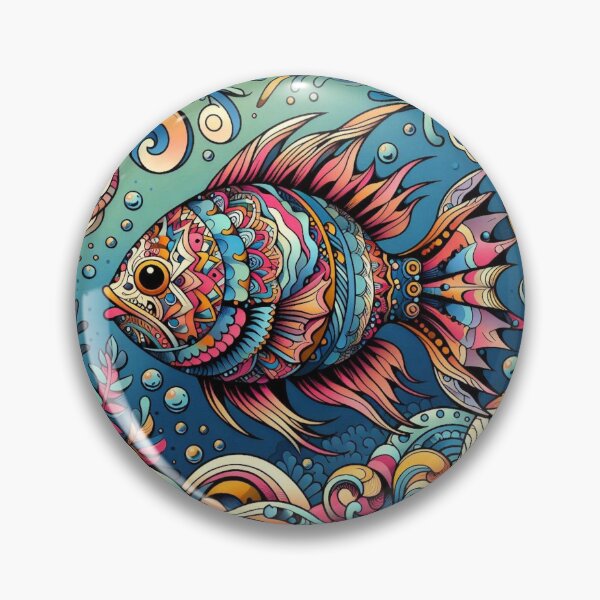 Item preview, decorative  fish designed and sold by Dogandesighn.