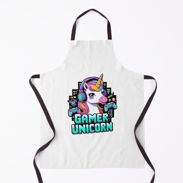 Item preview, Gamer Unicorn: Pixel Power Gamer designed and sold by zoughlal.