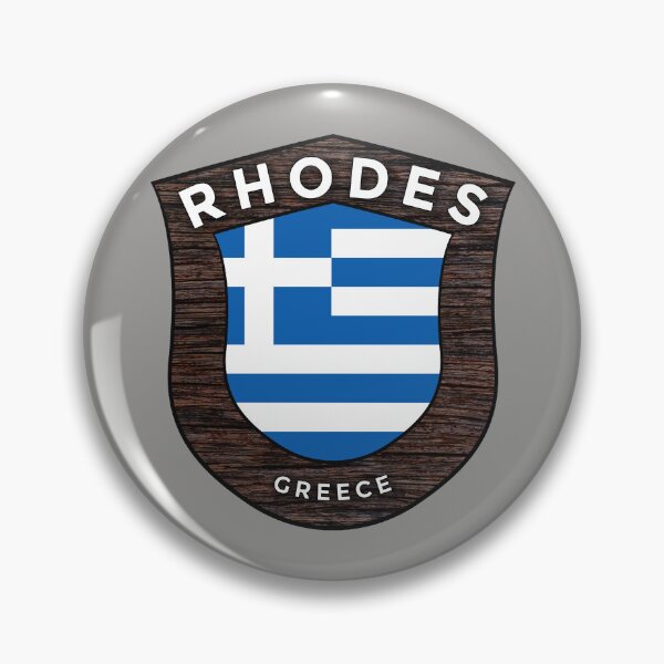 Item preview, Rhodes Greece Emblem Flag designed and sold by World Designs.