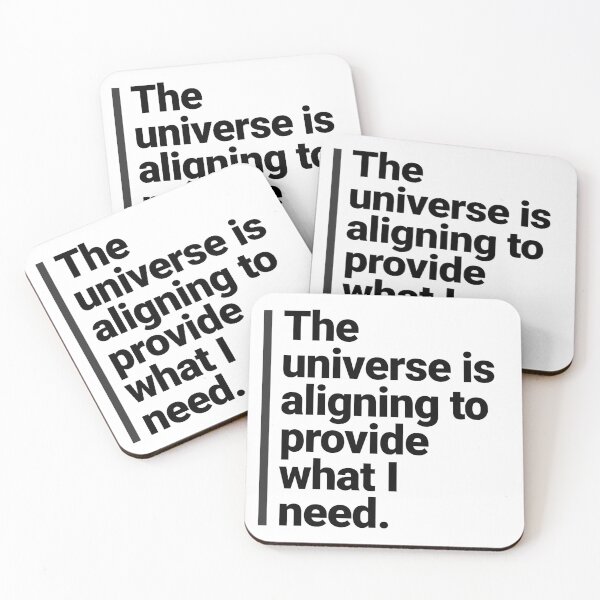 Item preview, The universe is aligning to provide what I need. designed and sold by Lawn Walker.