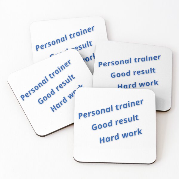 Item preview, personal trainer  good result  hard work designed and sold by echotek.