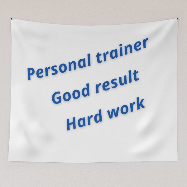 Item preview, personal trainer  good result  hard work designed and sold by echotek.