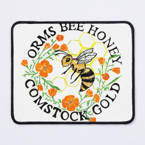Item preview,  Orms Bee Honey Comstock Gold Logo  designed and sold by Betsy Phillips.