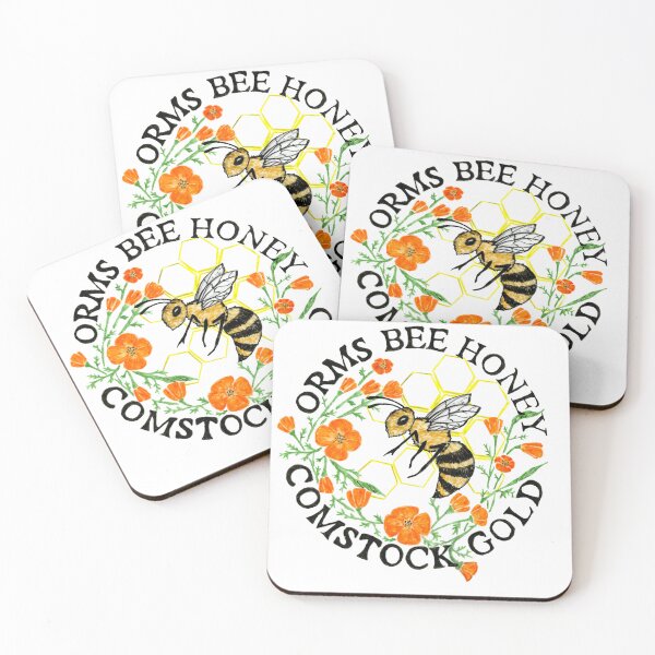 Item preview,  Orms Bee Honey Comstock Gold Logo  designed and sold by Betsy Phillips.