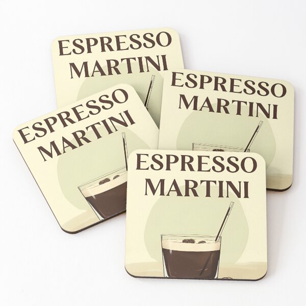 Item preview, Espresso Martini Modern Art designed and sold by agentsofcountyg.
