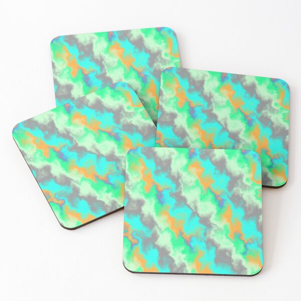 Item preview, Abstract Teal Green Fractal Scene 2 designed and sold by SXW Designs.