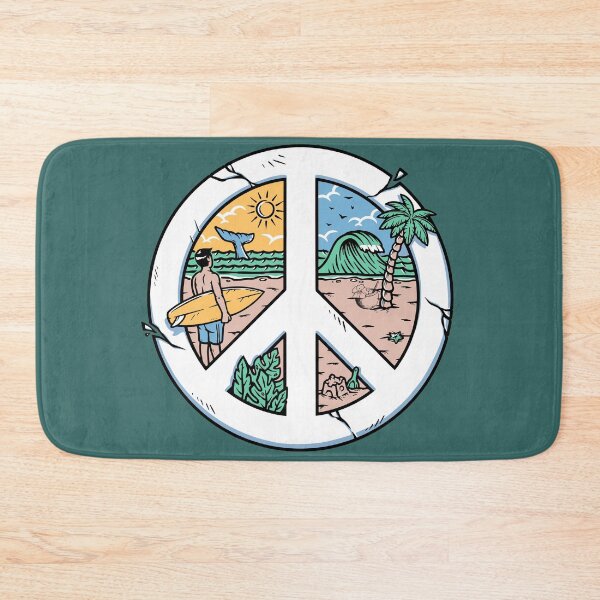 Item preview, Peace, Love, Surf designed and sold by Anitkaaa.