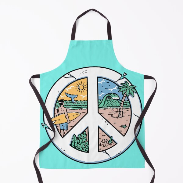 Item preview, Peace, Love, Surf designed and sold by Anitkaaa.