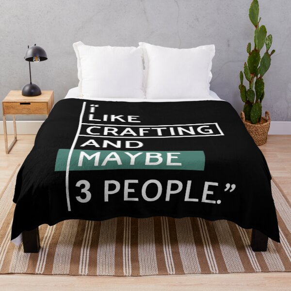 Item preview, I Like Crafting Quote designed and sold by MaryAller.