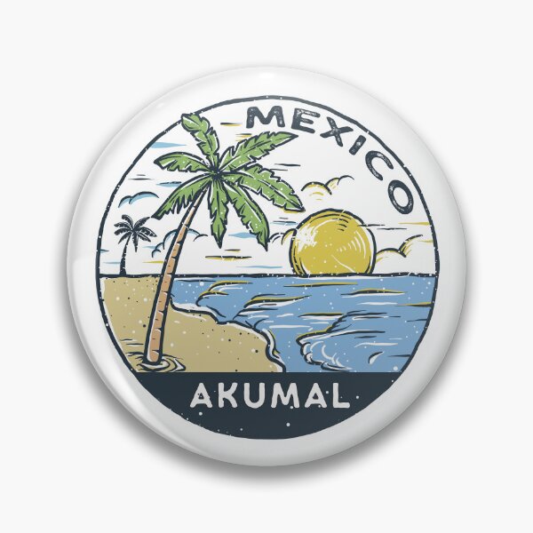Item preview, Akumal Mexico Vintage designed and sold by KrisSidDesigns.