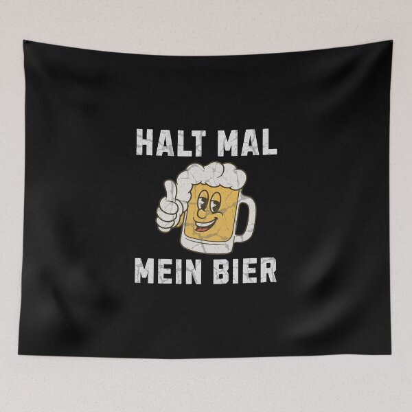 Item preview, Hold my beer illustration beer mug designed and sold by MEMES-GER.