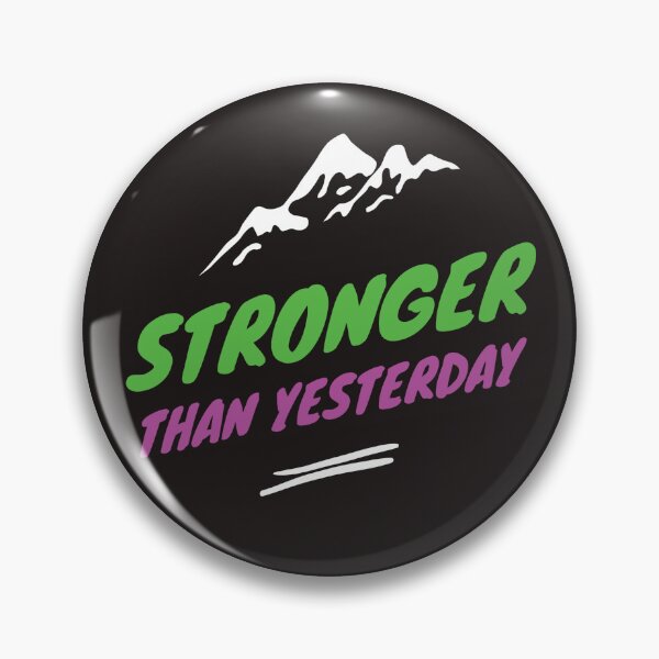 Item preview, STRONGER THAN YESTERDAY designed and sold by Pawprintgallary.