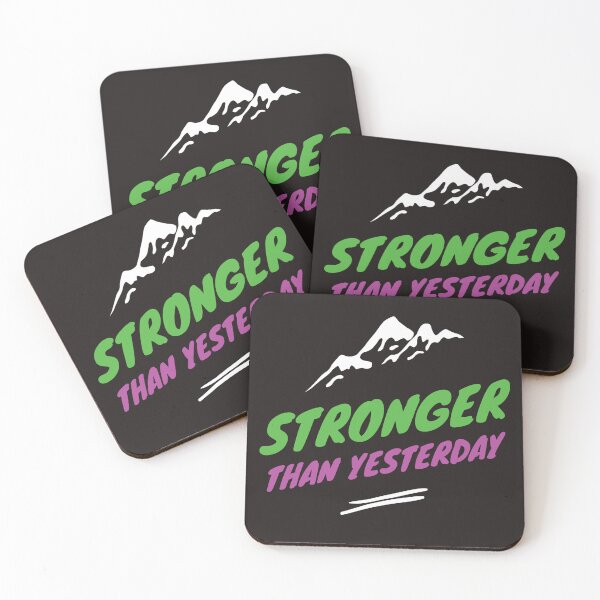Item preview, STRONGER THAN YESTERDAY designed and sold by Pawprintgallary.