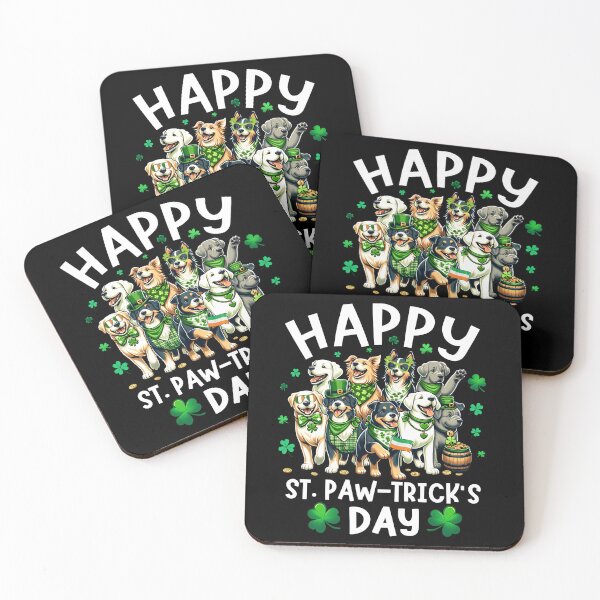 Item preview, Happy Saint Patrick's Day Dog Puppy Lover for kids boys girl designed and sold by NUMAcreations.
