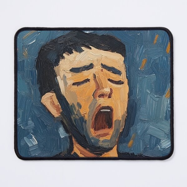 Item preview, Agony | Post-impressionist painting style designed and sold by ComicsFactory.