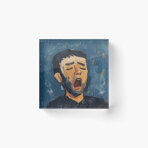 Item preview, Agony | Post-impressionist painting style designed and sold by ComicsFactory.