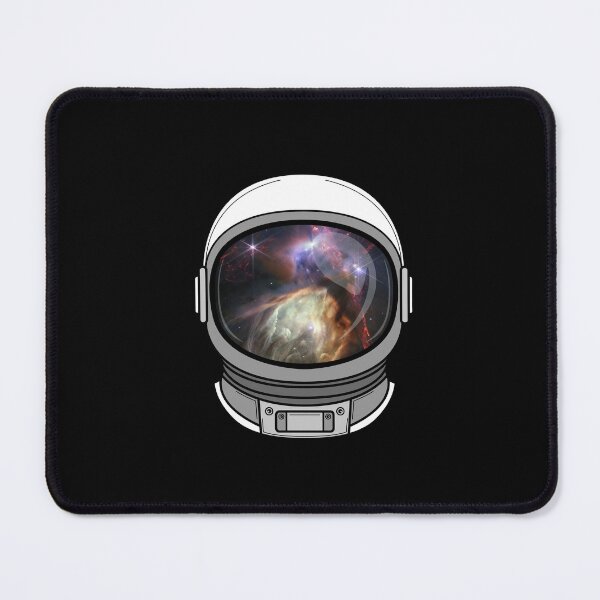 Aperçu de l'œuvre Casque d'astronaute Rho Ophiuchi créée et vendue par Sciencey Shirts.
