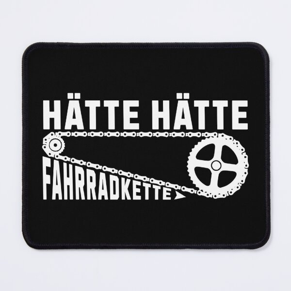 Item preview, If only, bicycle chain German saying designed and sold by MEMES-GER.
