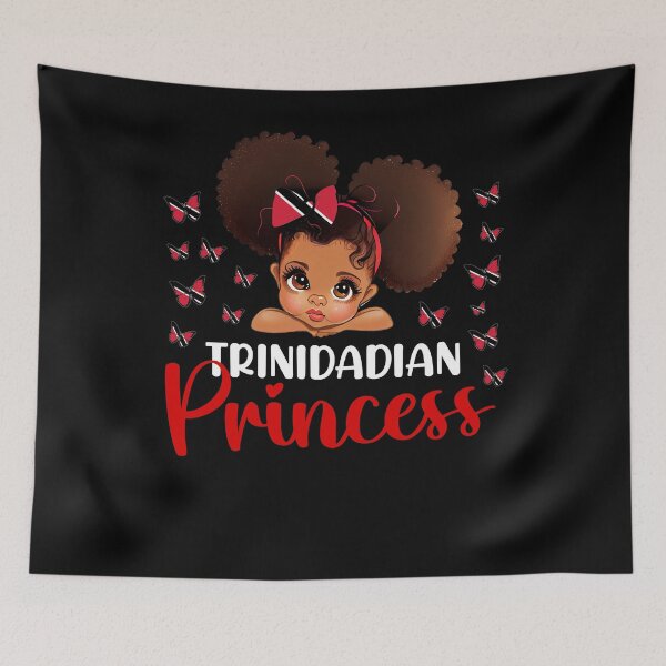 Item preview, Trinidadian Princess Trinidad and Tobago Black Girls Kids designed and sold by NUMAcreations.