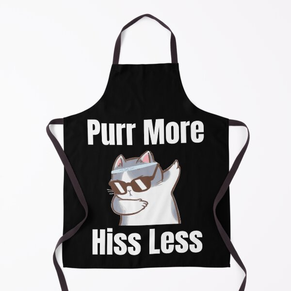 Item preview, Purr More, Hiss Less - Cool Cat Dab Design designed and sold by GooberCats .