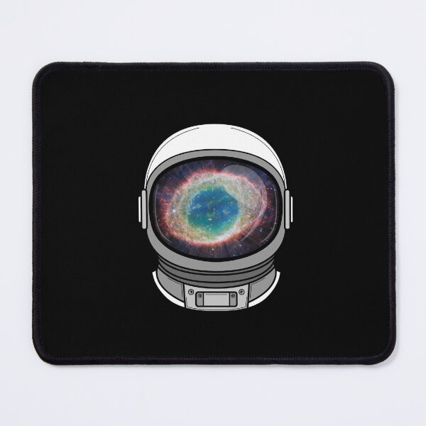 Item preview, Ring Nebula Astronaut Helmet designed and sold by Sciencey Shirts.